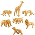 thumbnail image 7 of 7 PCS Gold Safari Animal Birthday Centerpiece Jungle Animals Cake Decoration Jungle Party Safari Centerpiece Safari Baby Shower Decoration Jungle Baby Shower Decoration, 7 of 7