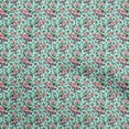 thumbnail image 1 of oneOone Silk Tabby Arctic Blue Fabric Florals Craft Projects Decor Fabric Printed By The Yard 42 Inch Wide, 1 of 4