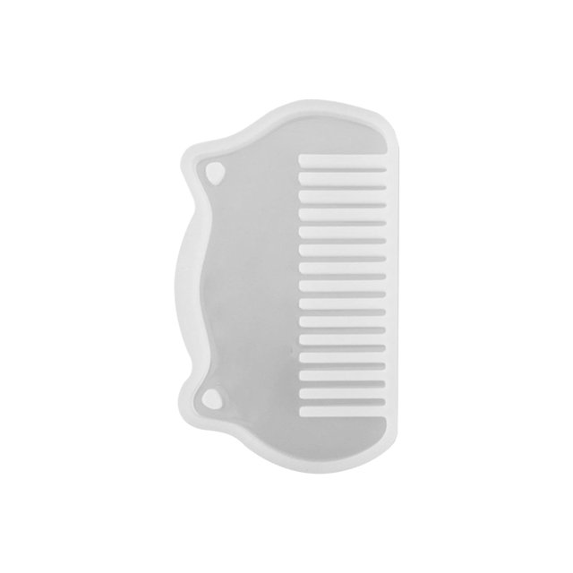 Naiovety Molde de peine de silicona para espejo, molde de peine portátil, herramienta de fabricación de joyería DIY reutilizable Artesanía numero 8 Naiovety HA001795-08