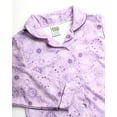 thumbnail image 7 of Sweet & Sassy Girls' Flannel Fleece Pajamas - 4 Piece Long Sleeve Button Down Shirt and Pants Sleepwear Pants Set (4-16), 7 of 7