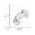 thumbnail image 2 of FB Jewels Sterling Silver Woven Toe Ring, 2 of 2