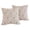 A002- Beige, variant on 2 Pack 18X18 Inch Halloween Throw Pillow Covers White Pumpkin Decor Fall Decorative Throw Pillows for Couch Farmhouse Halloween Decor Fall Thanksgiving Living Room Decoration