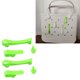 thumbnail image 1 of 6 Ganchos de Plástico para Bolsas de Playa Accesorios para Bolsas de Bogg Inserto de Abalorio Conector para Portavasos Soporte para Llaves Accesorios para Bolsas de Mano ANGGREK  Otros, 1 of 8