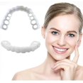 thumbnail image 1 of Carillas dentales a presión, kit de reemplazo temporal de carillas postizas para dientes perfectos, cubre los dientes imperfectos, mejora la sonrisa, cubre temporalmente los que fa, 1 of 5