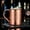 Rose Gold, variant on JingChun 1Pc Pure Copper Moscow Mule Mugs, Handmade, Straight Smooth Finish, Riveted Handle