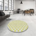 thumbnail image 3 of Ahgly Company Indoor Rectangle Patterned Golden Blonde Gold Novelty Area Rugs, 8' x 10', 3 of 6
