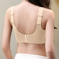 thumbnail image 6 of Sports Bras For Women Plus Size Push Up Bralettes For Women Bras For Older Women No Underwire Full Coverage Bralette Bra Comfortable Wireless Bras Push Up Seamless V Neck Bras #02 Beige,Xxxxxxl, 6 of 9