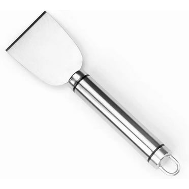 Stainless steel paint scraper QIANBEIY metal cleaning scraper, Stiff scraper, thickened blade,multi-purpose Putty knife cleaning Small tool