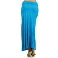 thumbnail image 3 of Moa Collection Women's Elegant High-Waisted Maxi Skirt  for Every Occasion, 3 of 4