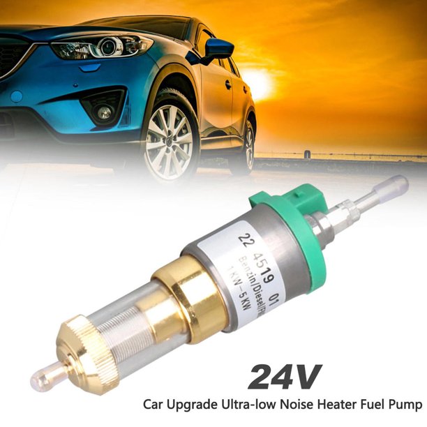 Bomba De Combustible Del Calentador Bomba diésel de aire para coche de 12V/24V bomba de combustible de aceite de ruido ultrabajo 1KW-5KW (24V 22ml)