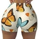 thumbnail image 2 of Fotbe Butterflies Shorts Sin Costuras – Shorts Deportivos de Cintura Alta para Mujer, Elásticos para Gimnasio, Yoga, Running o Ciclismo-Large, 2 of 8