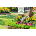 thumbnail image 5 of Eveokoki (7X8.8) IN Please Do Not Mow Or Spray Yard Sign With Metal Stake Lawn Sign Stand Outside Garden Farm Tin Signs Wildflowers Butterfly Outdoor Fence Retro Decorations, 5 of 6