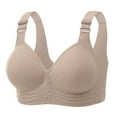 thumbnail image 2 of Ashirexll Bras for Women No Underwire, Push Up Bra, Nylon Bra Comfortable Gathered Support Everyday, 2 of 3