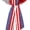 Stripe, variant on Patriotic Wreath Sash for Front Door, Red White Stripe Wreath Scarf DIY Bow Memorial Day Star Satin Sash Garland Ribbon for 4th of July Home Yard Doorway Wall Window Decor (56'' x 4.5'')