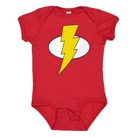 

Inktastic Superhero Baby Lightening Bolt Gift Baby Boy or Baby Girl Bodysuit