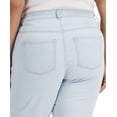 thumbnail image 6 of Style & Co. Women's Mid Rise Curvy Cuffed Capri Jeans Sedona Plus Size 18W, 6 of 7