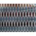 thumbnail image 4 of oneOone Georgette Viscose Fabric Argyle Ikat Printed Fabric 1 Yard 42 Inch Wide, 4 of 4