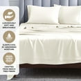 thumbnail image 4 of Superior Modal From Beechwood 400TC Ivory Pillowcase Set, King, 4 of 7