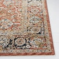 thumbnail image 4 of SAFAVIEH Silverado Ormonde Oriental Polyester Area Rug, Rust/Blue, 4' x 6', 4 of 9