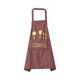 thumbnail image 1 of Delantal De Lino Y Algodón, Delantal De Cocina Para Mujeres Y Hombres, Delantal Sencillo Con 2 Bolsillos Grandes, Delantal De Chef matsuzay AP007794-02, 1 of 6