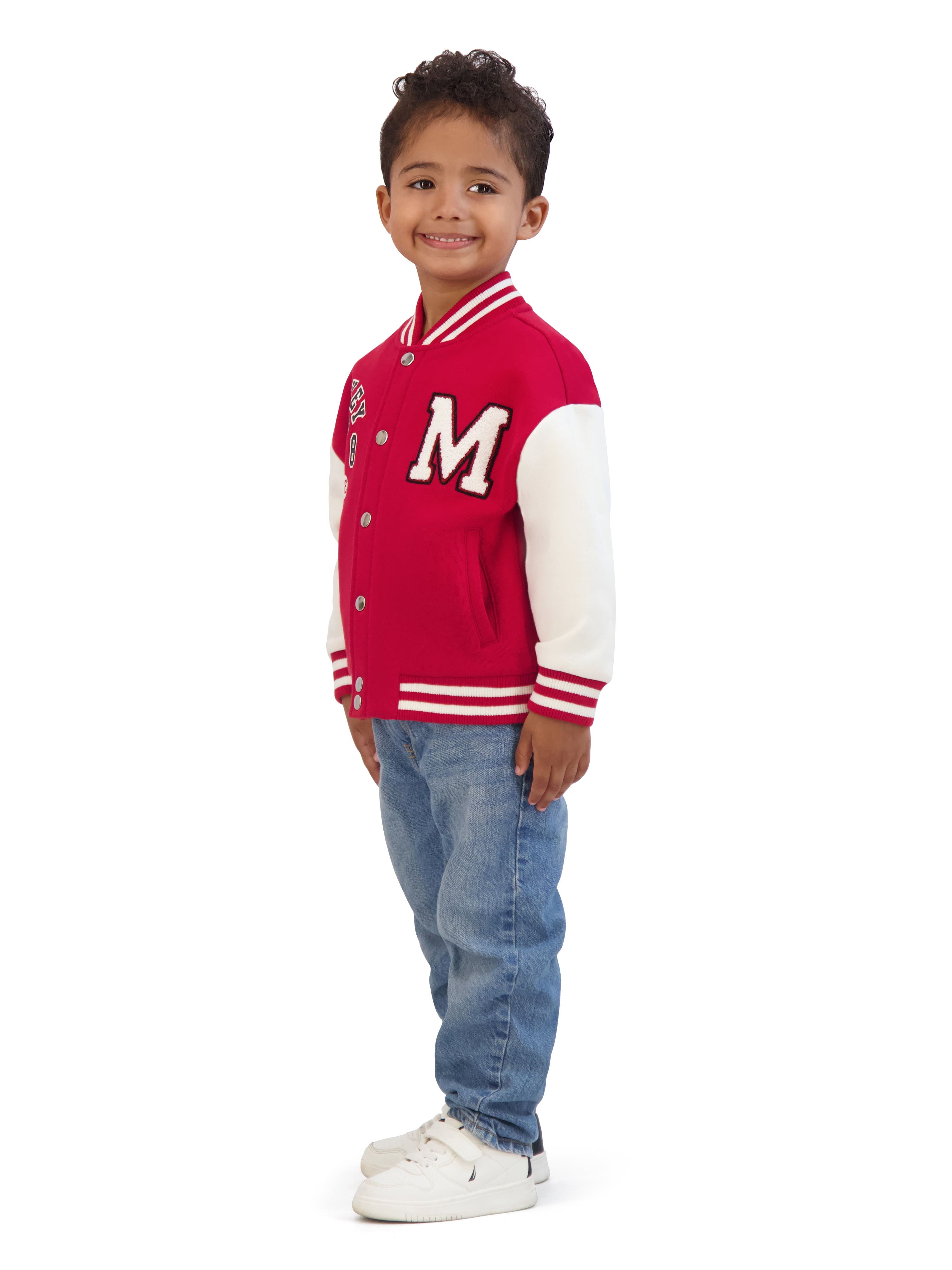 Mickey Mouse Toddler Boy Bomber Jacket, Sizes 12M-5T