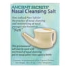 Ancient Secrets Neti Nasal Cleansing Salt, Non Iodized, 40 Packets
