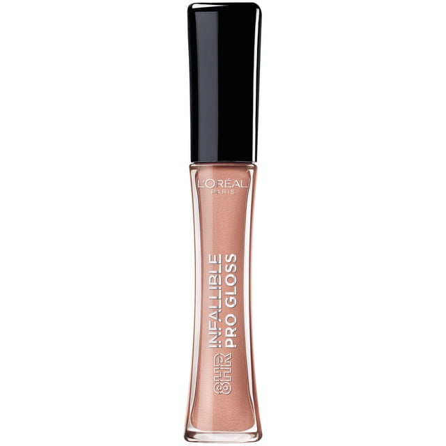 Brillo de labios L'Oreal Paris Infallible 8H Hydrating Nude Petal