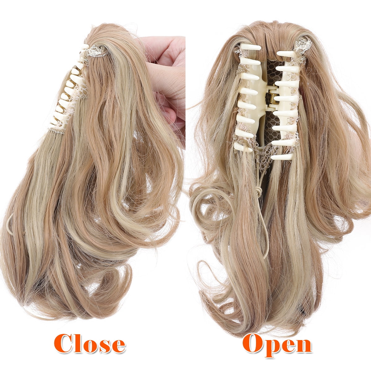 ♡ skull hairclips pigtail extensions (black)'s Code & Price