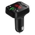 thumbnail image 2 of Transmisor Fm Bluetooth Inalámbrico Para El Coche Aux Adaptador Bluetooth Kits De Cargador De Coche Reproductor De Música Radio Fm Manos Libres Llamadas Puertos De Carga Usb Duales 2.1A Muyoka Hogar, 2 of 7