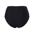 thumbnail image 7 of Sopiago Women's Bikini Bottoms High Waisted Full Ruched Swimsuit Bottoms Tummy Control Full Coverage Bathing Suit Bottoms for Women Black,M, 7 of 7