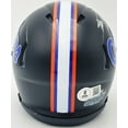 thumbnail image 4 of Steve Spurrier Autographed Florida Gators Black 2023 Alternate Speed Mini Helmet Beckett BAS Witness 236156, 4 of 5