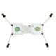 thumbnail image 2 of Enfriador De Radiador De PC, Cuatro Pies, 16 Piezas, Almohadillas Antideslizantes De Doble Cara, Almohadilla De Enfriamiento USB, Ventilador Enfriador Para Efectos De Disipación ANGGREK Blanco, 2 of 8