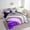 Grey Purple, variant on YST Geometric Wave 7-Piece Black White Pink Comforter Set, King