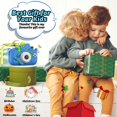 thumbnail image 2 of Cámara infantil Cimizi Dinosaur con funda protectora, tarjeta SD de 32 GB, 2 of 8