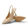 thumbnail image 5 of DREAM PAIRS Women's Heels Slingback Stiletto Pumps Shoes Pointed Closed Toe Kitten Heels Dress Bridal Elegant Wedding Sexy Party, 5 of 7