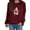 A-Wine1278, variant on Bibifish Womens Sweatshirts Maple Leaf Graphic Crewneck Sweatshirts Loose Long Sleeve Pullover Tops Casual Fall Outfits