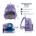 thumbnail image 2 of Unicornio Diseño Mochila Escolar VIOLETA, 2 of 4
