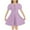 Purple, variant on snilers Girls Dresses Puff Sleeve Summer Dress Pleated Button Down Knee Length Dresses A-Line Beach Swing Sundress Size 5-15 Years