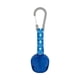 thumbnail image 5 of Llavero con campana de oso para emergencias, para mascotas, con mosquetón de supervivencia Azul, 5 of 7