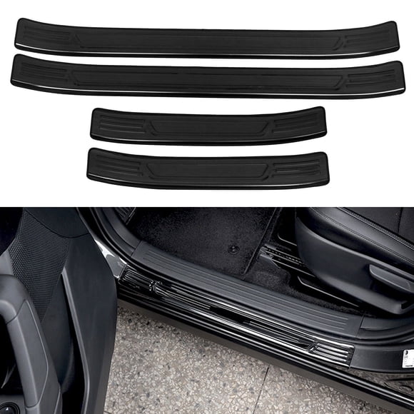 for Mazda CX-50 2023-2025 Brush Black Exterior Door Sill Door Sill Cover Trim -