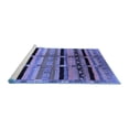thumbnail image 2 of Ahgly Company Machine Washable Indoor Rectangle Southwestern Blue Country Area Rugs, 4' x 6', 2 of 4
