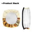 thumbnail image 3 of HELLHERO Back Rest Covers Seat & Back Cover Easy Install Waterproof Secure Fit for Seniors Men Women, Horse Sunflower, 3 of 7