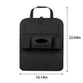 thumbnail image 3 of FASIAOU Car Storage Bag Universal Thickened Kick Car Multifunctional Storage Bag Paper Box For Protecting Seat Storage Bag/ For car, 3 of 9
