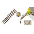 thumbnail image 3 of Bird Cage Ladder Toy Training Perch Portable Parrot Ladder Toy, 3 of 5