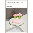 thumbnail image 3 of Wisolt Tulip Soap Dish, Creative No-Drilling, for Bathroom & Kitchen Storage, 3 of 7