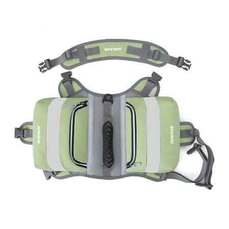JNANEEI Dog Pack Backpack with Handle Large Self-Carrier Reflective BackPack Saddle Bag