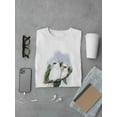 thumbnail image 3 of Pastel Parrots Iv T-Shirt Men -John Gould Designs, Male Medium, 3 of 4
