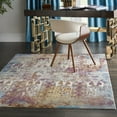 thumbnail image 6 of Nourison Entice Vintage Oriental Textured Ivory/Multicolor Area Rug, 6 of 8