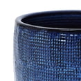 thumbnail image 5 of LuxenHome 12" Dia Large Ceramic Planter Pots for Plants, Ocean Blue Glazed Round Planter with Drainage, 5 of 8