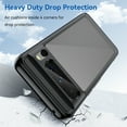 thumbnail image 5 of Allytech for Google Pixel 7 Pro Clear Case, Hybrid Rugged Anti-Yellow Shockproof Hard Shell Back Cover Phone Case for Google Pixel 7 Pro, Black, 5 of 9